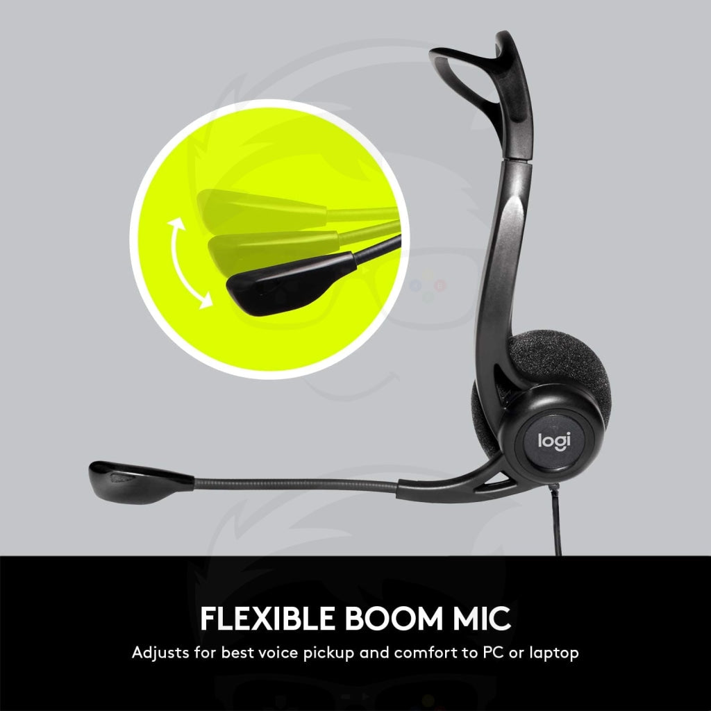 Logitech 960 USB Noise-cancelling w/ Mute Button Stereo Headset Logitech 960 USB Noise-cancelling w/ Mute Button Stereo Headset